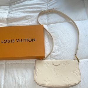 Cream Louis Strap Bag.